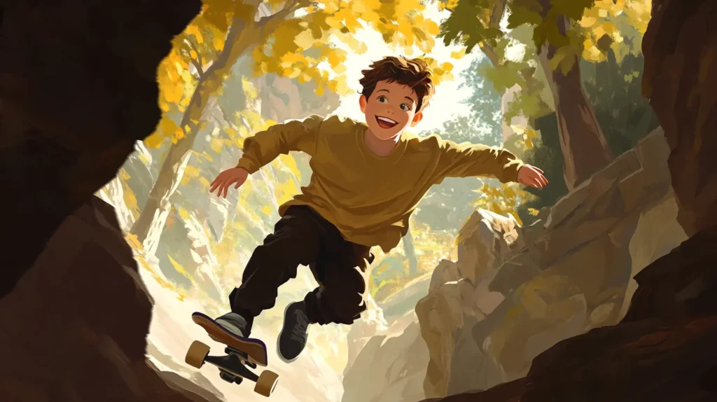 Ilustración cuento personalizado para niños/as de 11-12 años